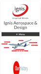 Mobile Screenshot of ignisaerospace.com